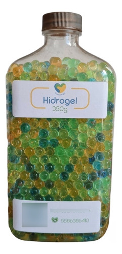 Perlas De Hidrogel Hidratadas De Colores Para Plantas 350g Multicolor
