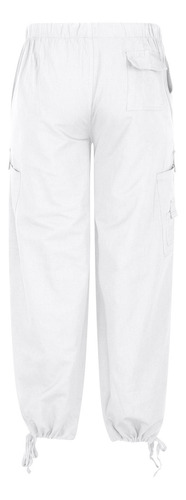 Pantalones K Cargo Para Hombre, Color Liso, Pierna Recta, Ex