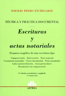 Escrituras Y Actas Notariales