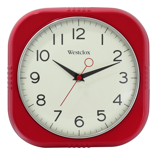 Westclox Reloj De Pared Retro Vintage De Los Años 50 Para D
