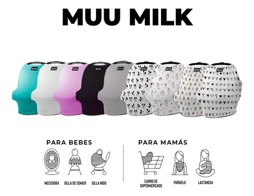 Cobertor Cubre Huevito Multiuso 5 En 1 Baby Muu Corazon Rosa
