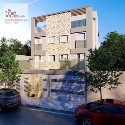 Imagem 2 de 8 de Cobertura Com 86 M² - 2 Dormitórios, 2 Vagas - À Venda - Vila Junqueira - Santo André/sp - Co0936