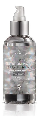 Óleo Nutri Diamond 110ml Siàge Eudora Nutrição Capilar