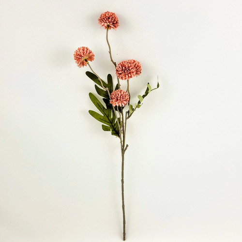 Cravo Rosa Buquê 52x10cm Flor Planta Artificial