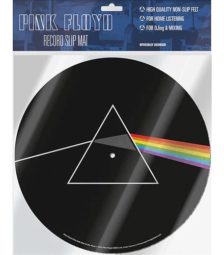 Slip Mat Pink Floyd Dark Side Of The Moon Musicovinyl