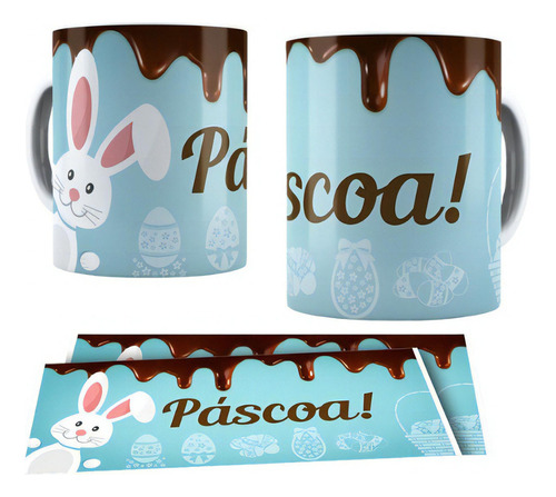 Caneca Pesonalizada Coelhinho Da Páscoa Cor Coelhinho_1