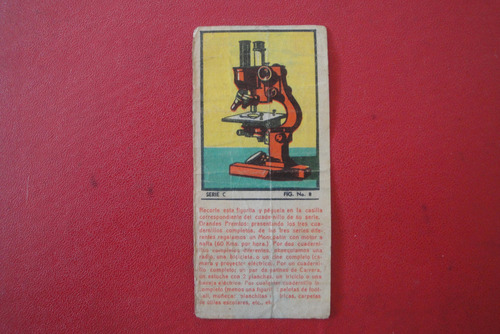 Figuritas Chocolate Aguila Año 1938 Serie C N8