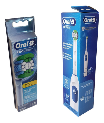 Oral-b Cepillo Pilas Power Oral B + 4 Repuestos Adicionales