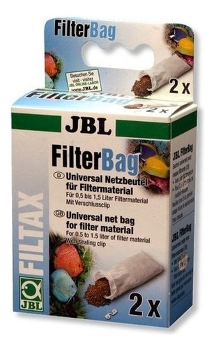 Jbl Filter Bag Bolsa Para Mídias Com 2 Un. E Clipes Selantes