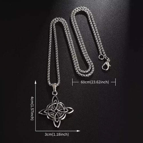 El Regalo Para Mamá Colar Com Pingente De Nó De Bruxa Celta