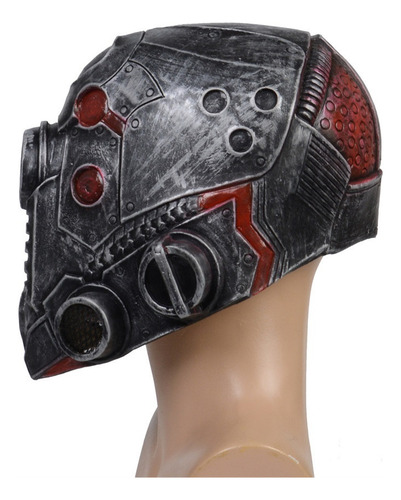 Antifaz Fiesta Mascara Halloween De Casco De Robot De Latex