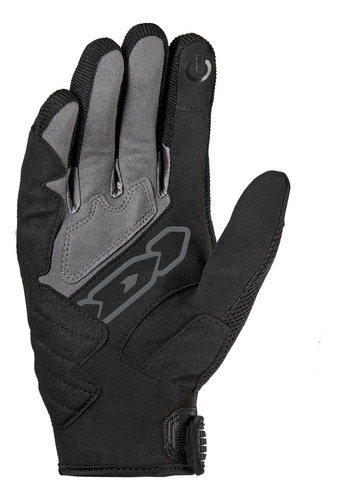 Guante Moto Spidi G Warrior Color Negro Talla Xl
