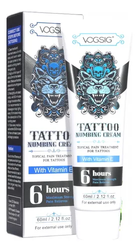 Crema Anestésica Para Tatuaje