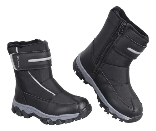 Botas Pre Ski Botanguita Ni o Mayville Peluche Cierre Abrojo 18.145