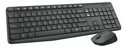 Kit Teclado Y Mouse Inalámbrico Logitech Mk235