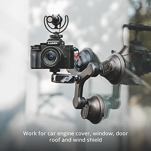 Soporte Succion Para Camara Triple Copa Gopro Dji Osmo 2