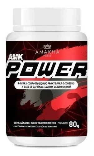 Amk Power - Suplemento Energético - Nutrição - Amakha Paris Sabor Guaraná