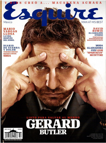 Revista Esquire - Gerard Butler - Marzo 2013