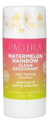 Desodorante Vegano Pacifica Watermelon Clean Deodorant 79 Gr Fragancia Sandía