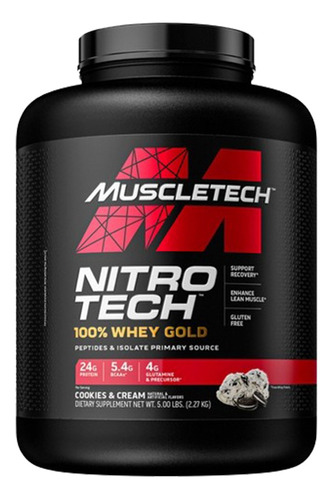 Nitro Tech - Cookies Y Cream - Muscletech - 5lb