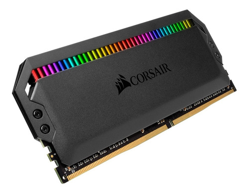 Imagen 5 de 7 de Memoria Ddr4 16gb 2*8 3200mhz Corsair Dominator Black Rgb