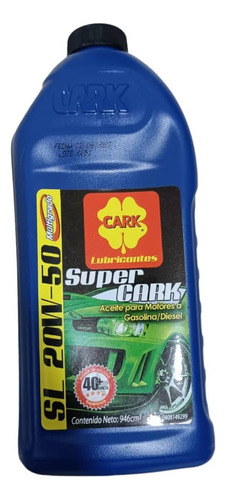 Aceite Cark 20w50 Mineral 