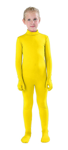 Disfraces De Body Enterizo Estilo Zentai Talla Xl Amarillo