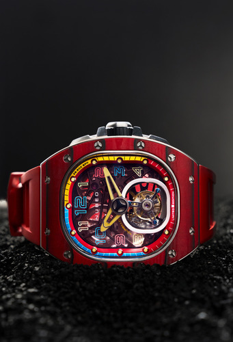Reloj Hombre Nubeo Dark Red Nb-6108-03 Edición Limitada