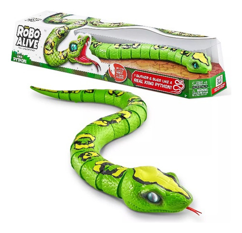 Zuru Robo Alive Serpiente Verde Lima Robótica 7169