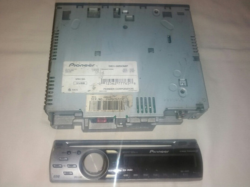 Reproductor Pioneer Deh-3850mp  De Cd Mp3