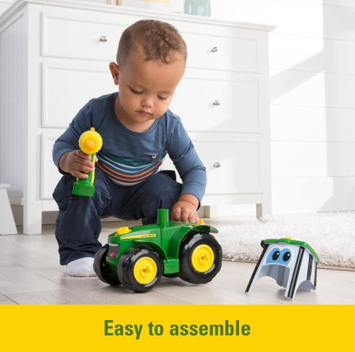 Tractor De Juguete Tomy John Deere Build-a-johnny