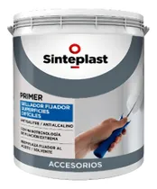 Comprar Primer Sellador Fijador Superficies Dificiles 4 L Sinteplast Color Blanco