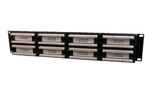 Patch Panel Cat6e 48 Puertos Panel-648