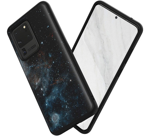 Funda Negra Para Galaxy S20 Ultra Diseno De Nebulosa