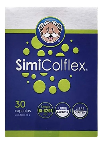 Simicolflex Bifidobacterium Probiotico 30 Cápsulas