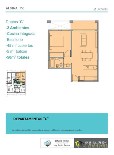 Departamento 2 Ambientes Venta Banfield