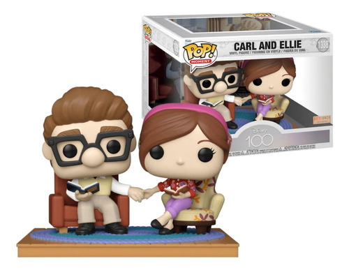 Funko Pop Carl And Ellie #1338 Moment Boxlunch Exclusive 100