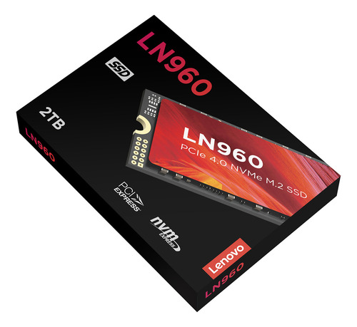 Disco Sólido Ssd Interno Lenovo M.2 2280 Pcie Gen 4.0 4x4 Nv