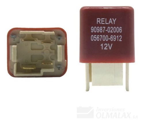 Relé / Relay Luces Toyota Burbuja 90987-02006