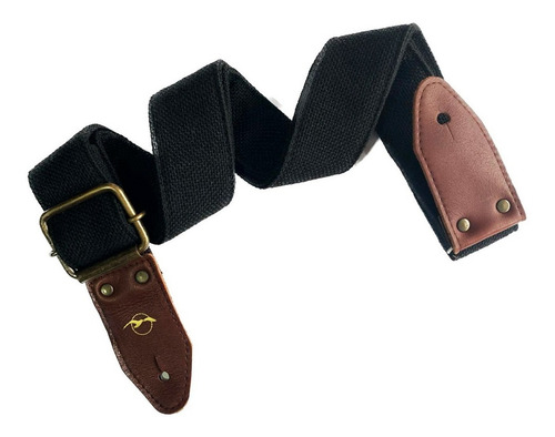Yute Negro - Tahalí Seagull Strap Para Guitarra O Bajo