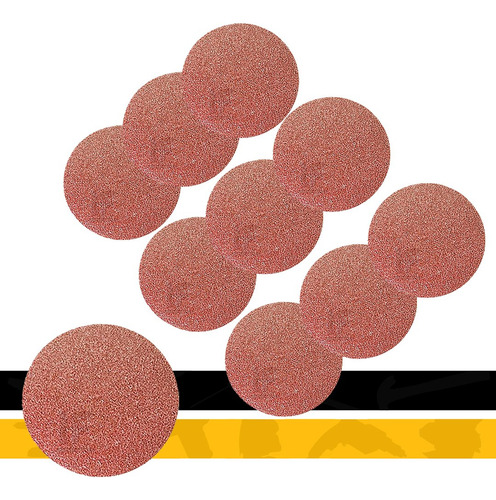 Disco De Lixa Com Velcro Grão 40 115mm 10pçs