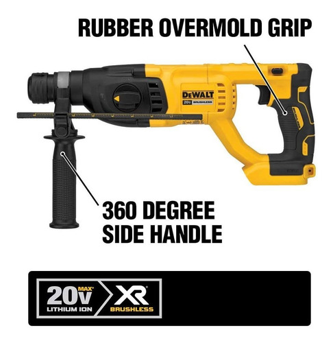 Rotomartillo Combinado Sds Plus 2.6j Dewalt 20v Dch133b-b3