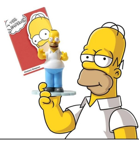 Los Simpson. Homero Simpson Figuras Sueltas Colecc El Tiempo | Envío gratis