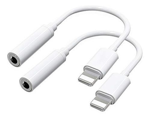 Imagen 5 de 5 de Cable Adaptador Para iPhone A Jack 3.5mm Para Audífonos