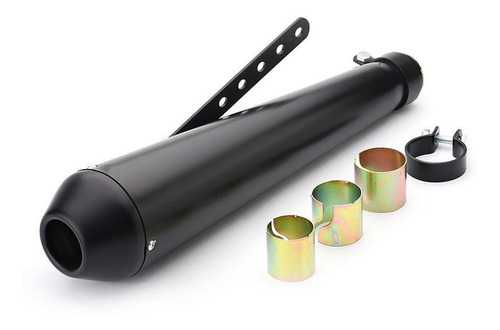 Imagen 1 de 4 de Universal Motocicleta Racer Tubo De Escape Silenciador Tubo