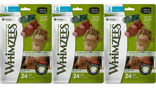 Whimzees Natural Dental Care - 24 Unidades (perros, 15  25 L