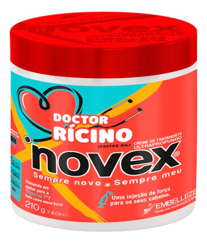 Baño De Crema Doctor Ricino Novex 210g