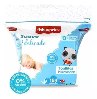 Toallitas Húmedas Fisher Price (184 Unidades)