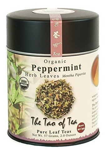 Té De Menta Suelta Tao Of Tea, 2 Oz.