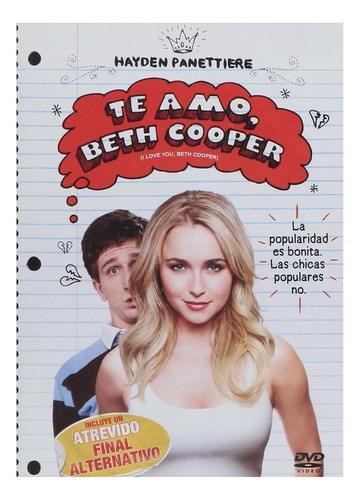 Dvd Te Amo, Beth Cooper (i Love You, Beth Cooper) (2009)